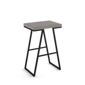 Crosley Crockett Bar Stool, Black, Set of 2, Size: One Size