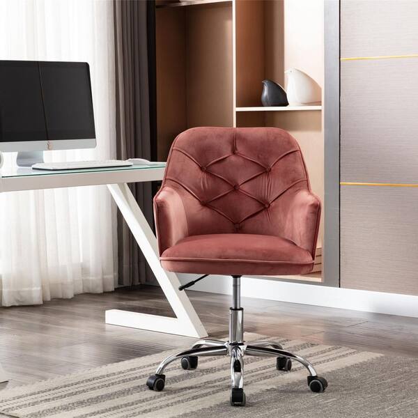 upholstered adjustable office chair