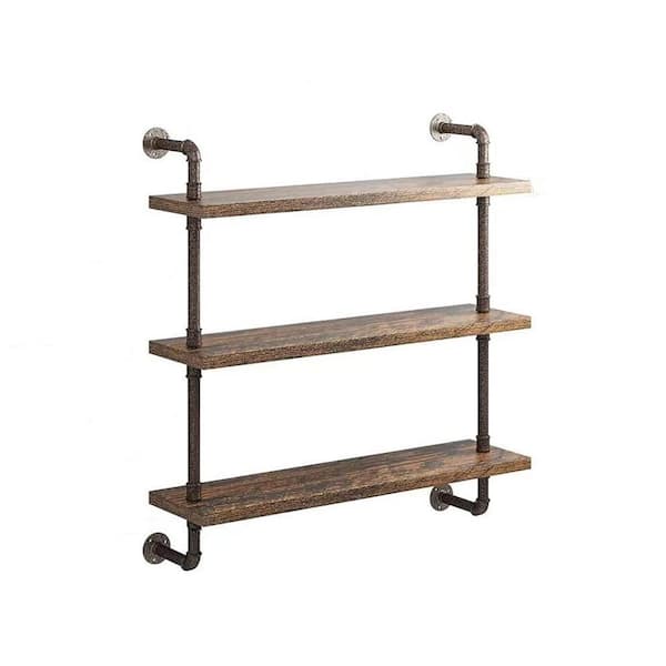 3 tier wooden shelf, buy Industrial Pipe