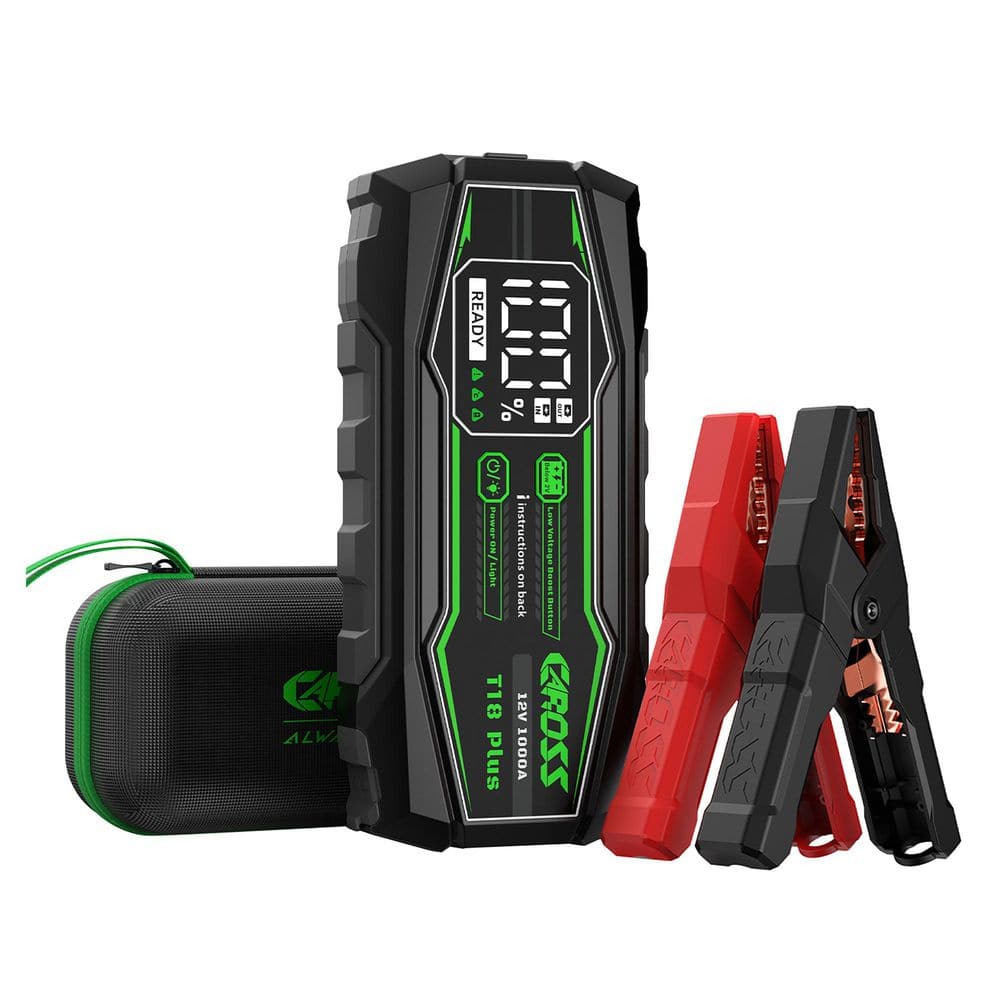 T18 Plus Portable Car Jump Starter and USB Power Bank with 1,000-Amp Peak price history on PriceWatchPro