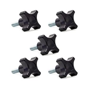 1/4 in.-20, 4-Point Stud Knob (5-Pack)