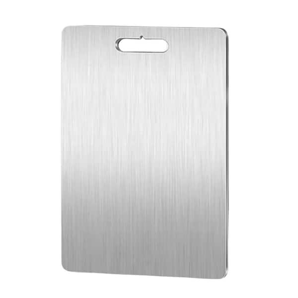 Titanium 16 in. x 11 in. Rectangular Cutting Board with Easy - Clean and Portable Features