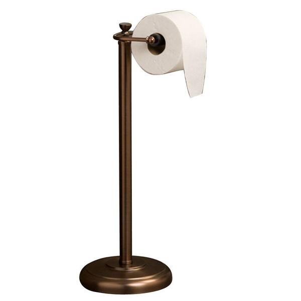 Barclay Products Darla Freestanding Toilet Paper Holder in Oil Rubbed Bronze