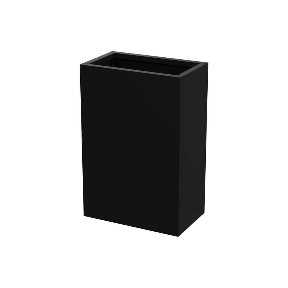 16 in. x 24 in. Rectangular Metal Flower Planter Box Garden Yard Outdoor Planters price history on PriceWatchPro