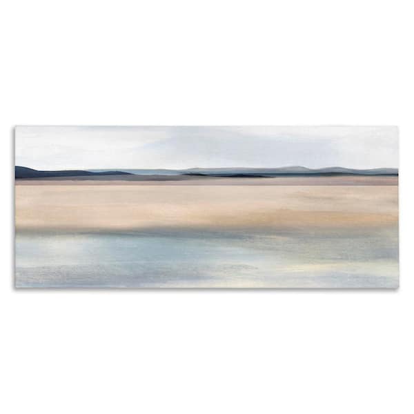 Fading Ombre Landscape by Charity Henderson Unframed Nature Graphic Art Print 20 in. x 48 in.