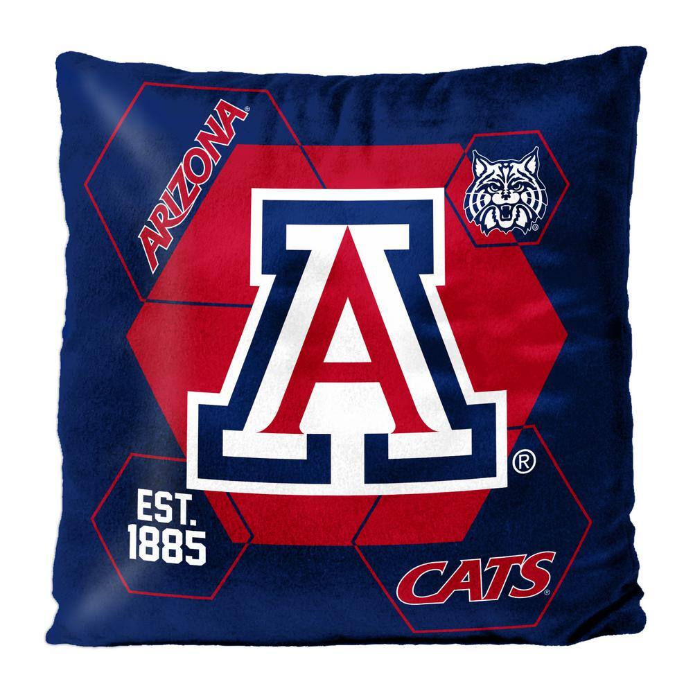 Arizona Wildcats Velvet Square Throw Pillow