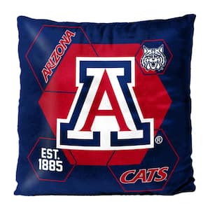 NCAA Arizona Connector Velvet Reverse Pillow