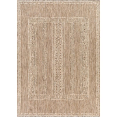Artistic Weavers Aldenshire Tan 7 ft. x 9 ft. Indoor/Outdoor Area Rug