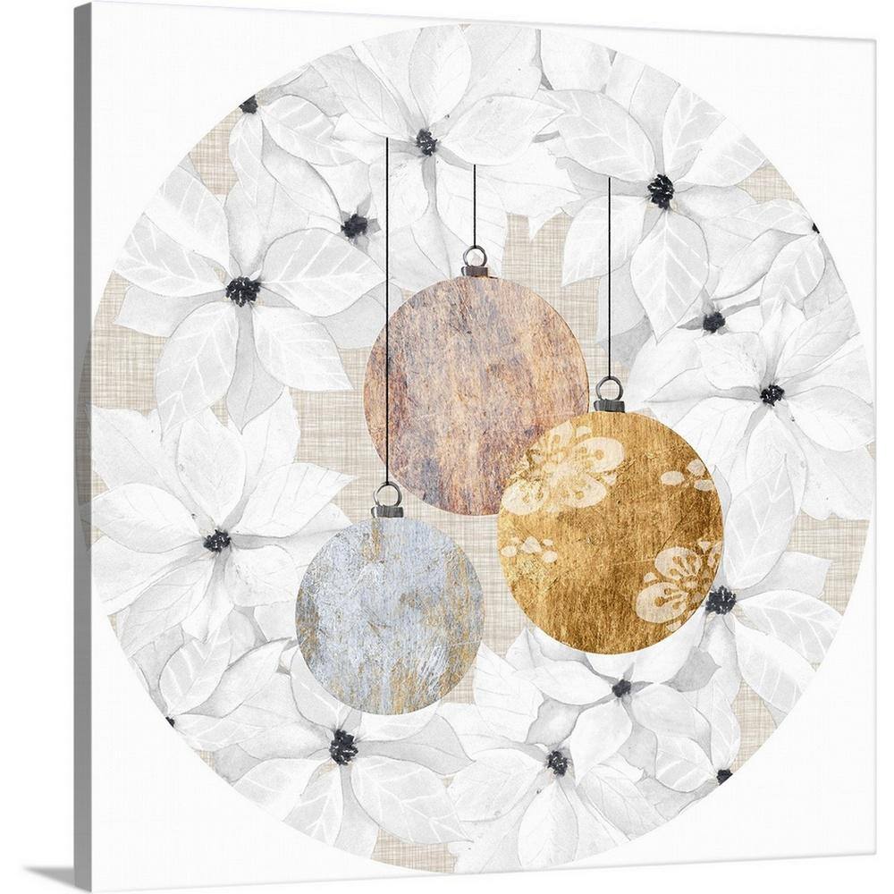 16 in. x 16 in. Sophisticated Christmas Collection C by World Art Group Canvas Wall Art price history on PriceWatchPro