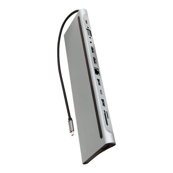 HELIX 12-in-1 USB-C 100-Watt PD Docking Hub with Dual 4K HDMI