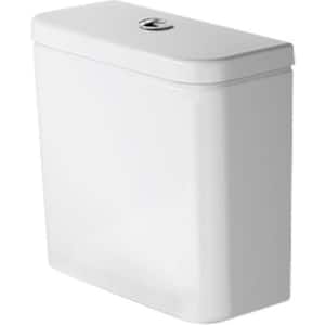 1.6/0.8 GPF Dual Flush Toilet Tank Only in White