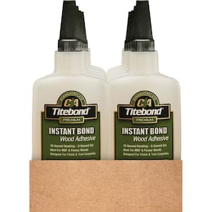 4 oz. Instant Bond Wood Adhesive Thick (10-Pack)