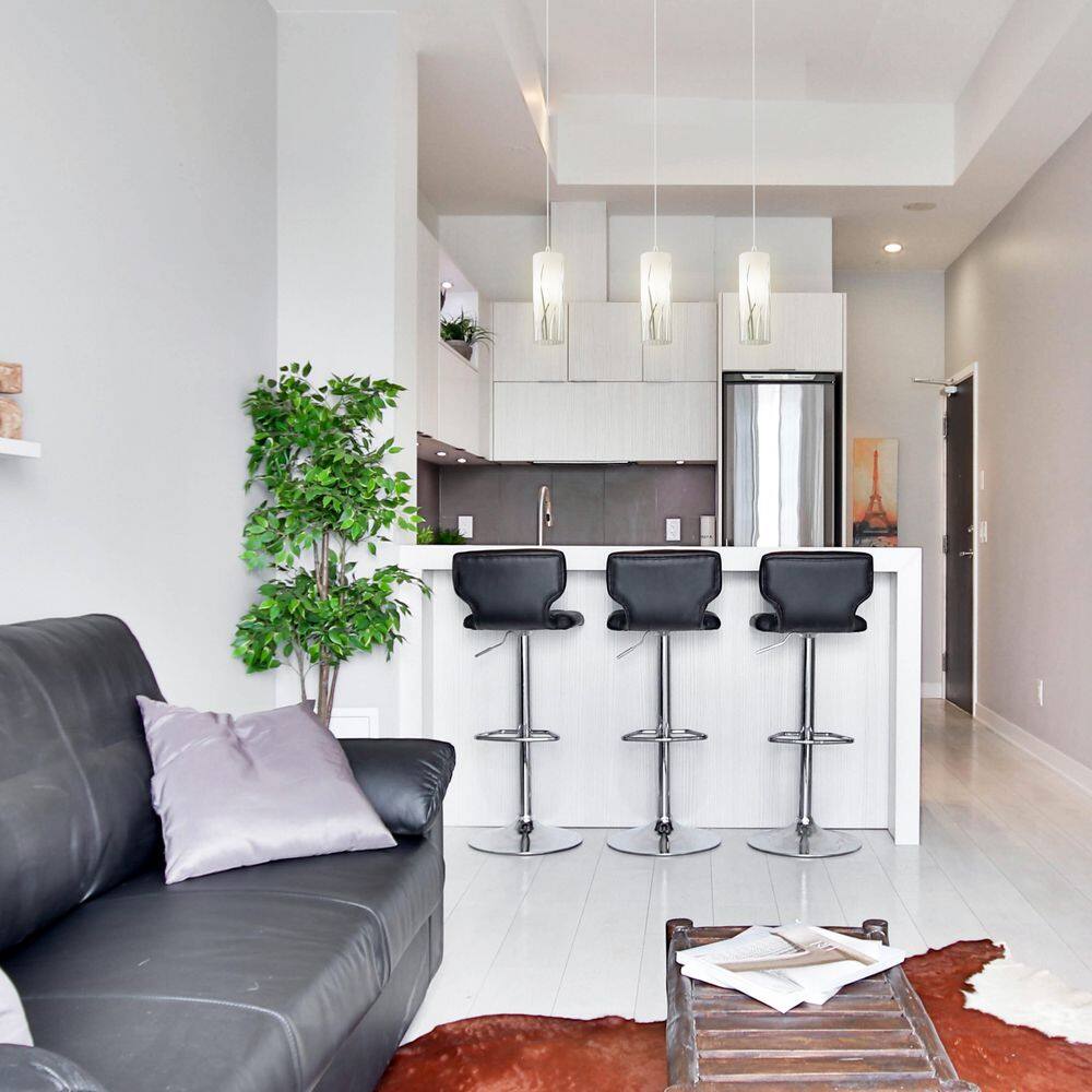Rivato Chrome and Frosted Glass Mini Pendant Light