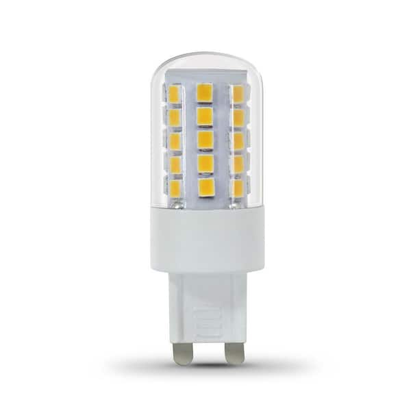 Feit Electric 40-Watt Equivalent Bright White (3000K) T4 G9 Bi-Pin Base Decorative LED Light Bulb