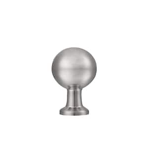 0.87 in. Brushed Nickel Zinc Material Cabinet Knob