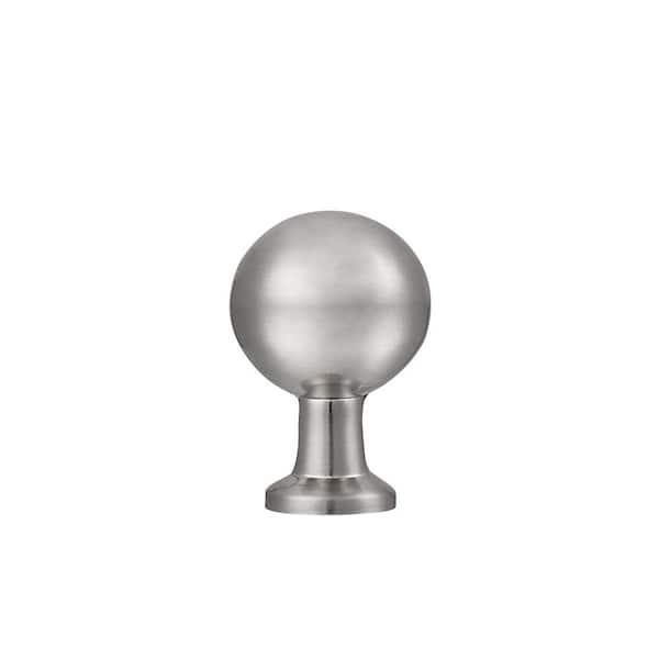 Utopia Alley 0.87 in. Brushed Nickel Zinc Material Cabinet Knob