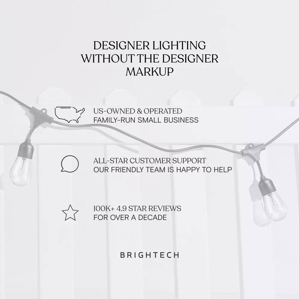 15-Pack Clear Glass Edison-Style Dimmable LED Light Bulbs