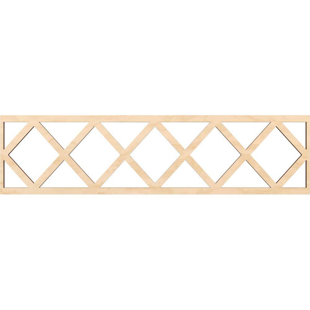 Wolford Fretwork 0.375 in. D x 47 in. W x 12 in. L Birch Wood Panel Moulding price history on PriceWatchPro