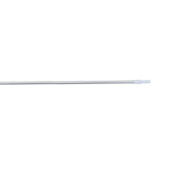 Pool Central 76.75 in. Silver Smooth Adjustable Telescopic Pole for Vacuum Heads and Skimmers