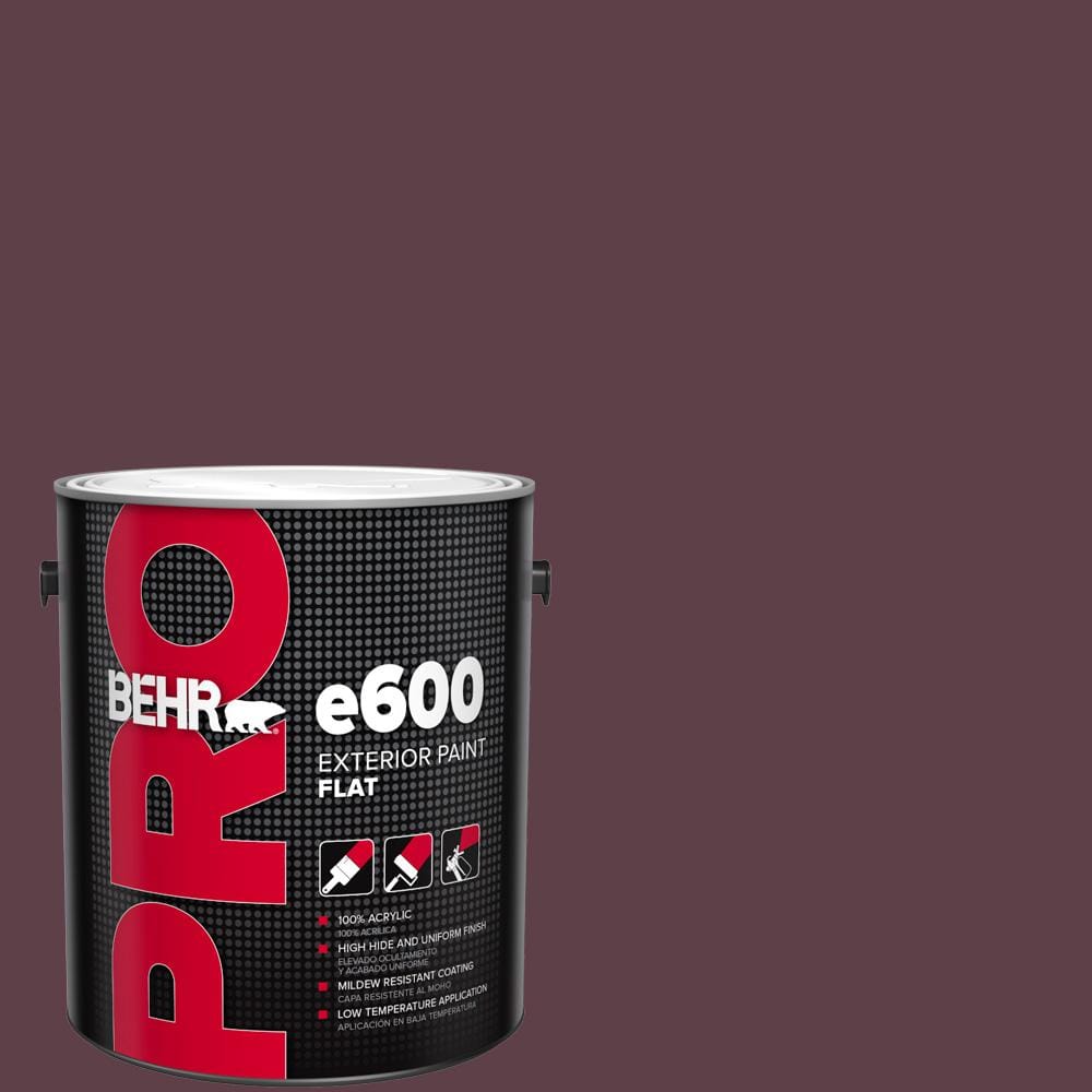 1 gal. #QE-63 Napa Wine Flat Exterior Paint price history on PriceWatchPro