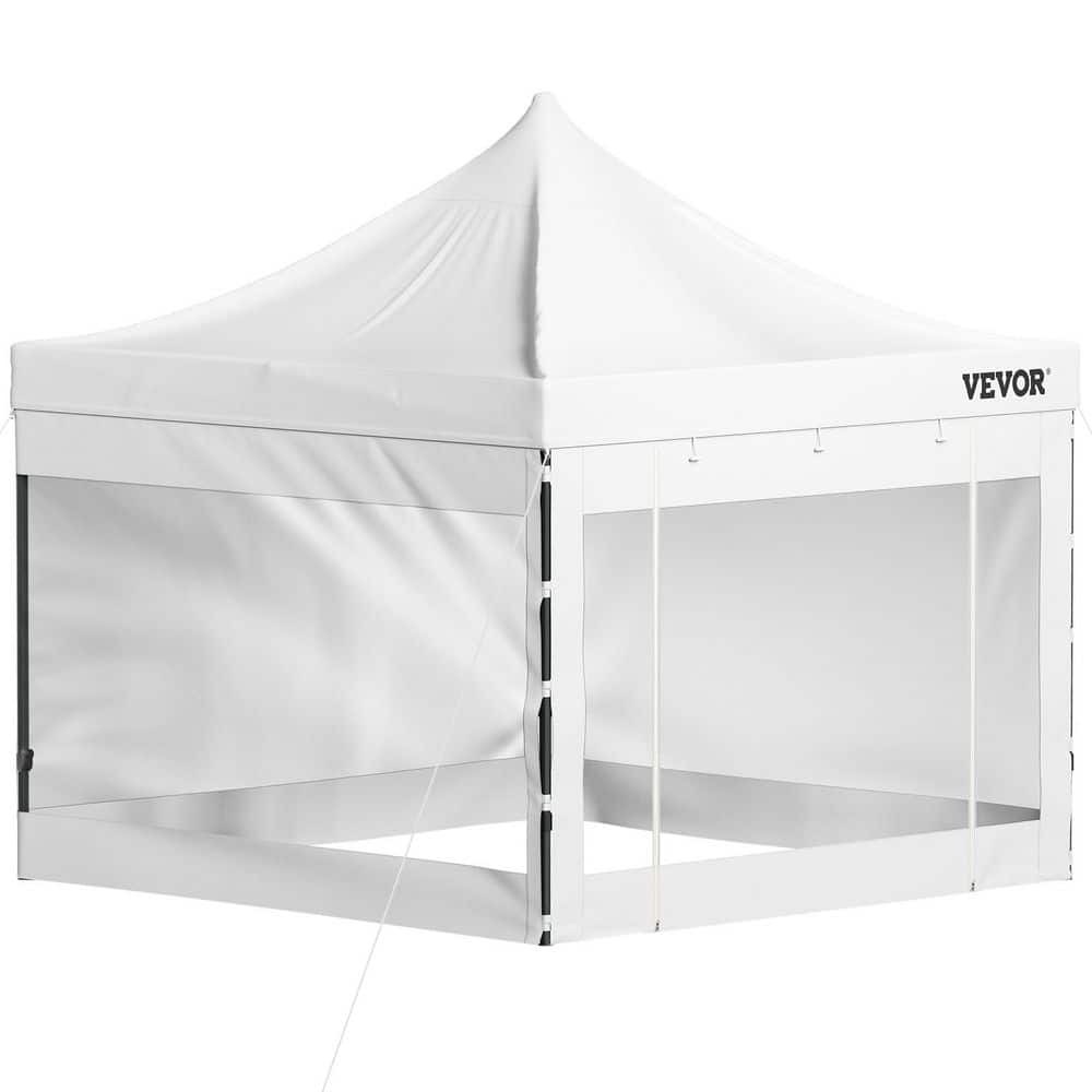 VEVOR 10 ft. x 10 ft. Pop Up Canopy Tent Outdoor Patio