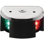 AQUA SIGNAL Series 28 LED Side Mount Navigation Side Light, Red 