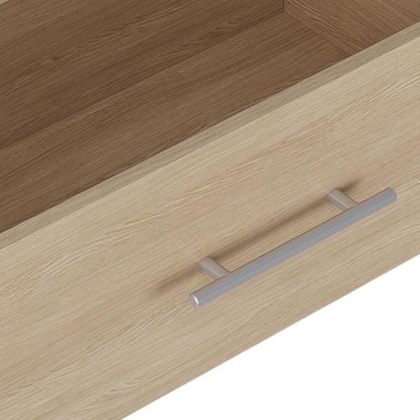 HOMEIBRO 19.5 in. W Wood Short Tower Wood Built In Closet