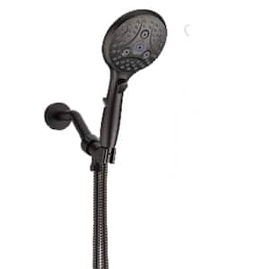 Handheld Shower Head with On/Off Pause Switch 7-Spray Wall Mount Handheld Shower Head 1.75 GPM in ‎Oil Rubbed Bronze
