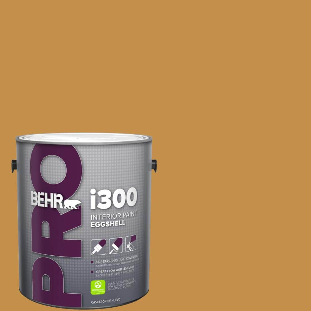 BEHR PRO 1 gal. #310D-6 Light Copper Eggshell Interior Paint PR33301 - The  Home Depot