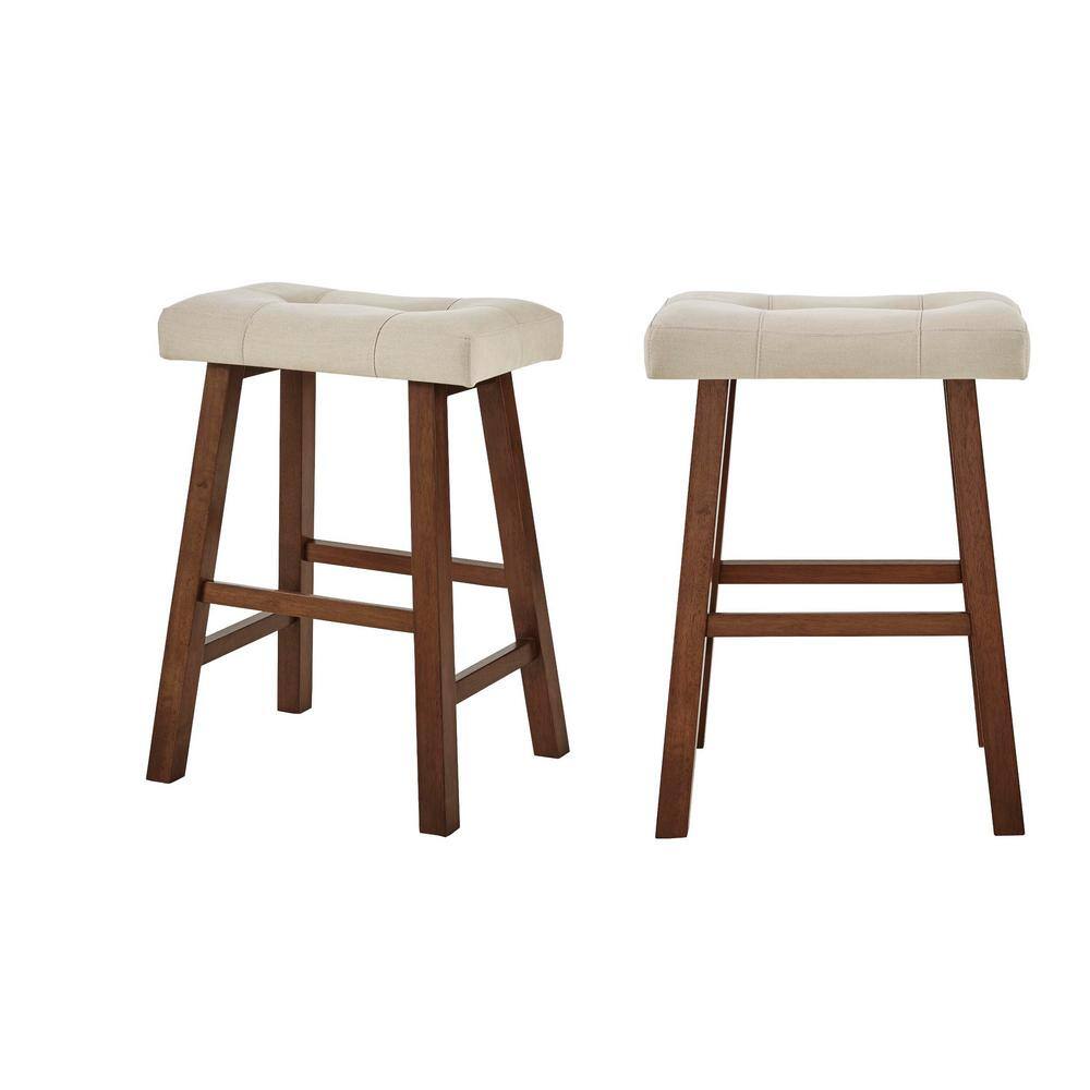 Stylewell Upholstered Counter Stool, Reedley 25.5 Bar Stool