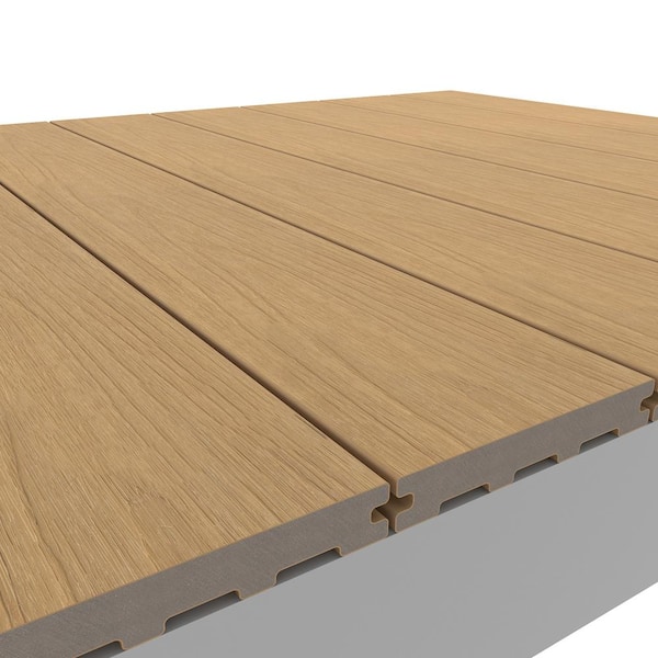NewTechWood Bell Series 0.88 in. x 5.5 in. x 8 ft. Grooved