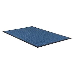 Consolidated Plastics Economy Indoor/Outdoor Entrance Floor Mat with  Non-Slip Rubber Backing, Absorbs Water, 18 Oz Heavy Duty Carpet Rug  Commercial Grade (4' x 6', Navy Blue) - Yahoo Shopping