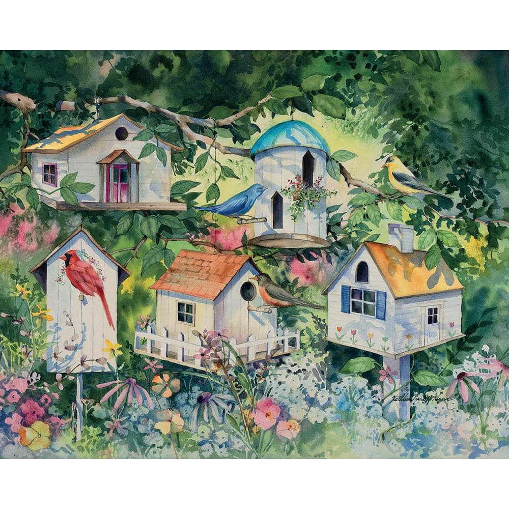 Hart Puzzles Feather Nest Heights Puzzle by Kathleen Parr Mckenna HP053 ...