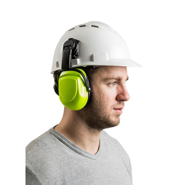 MAXIMUM SAFETY Cap Mount Ear Muff NPR 25 Hearing Protection