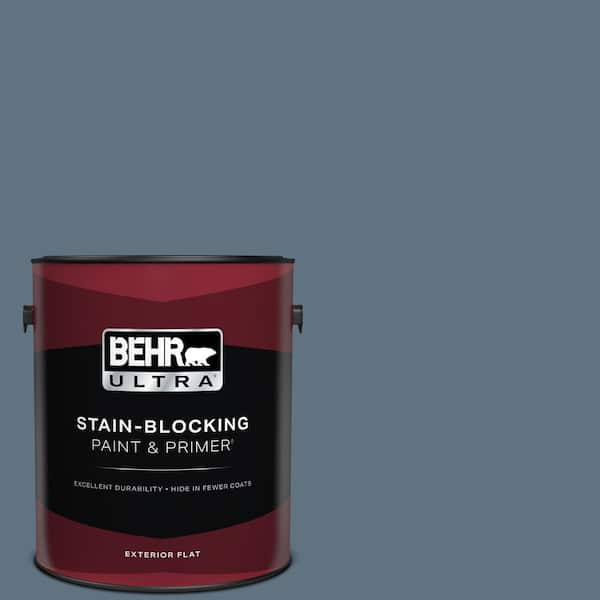 BEHR ULTRA 1 gal. #560F-6 Windsor Haze Flat Exterior Paint & Primer