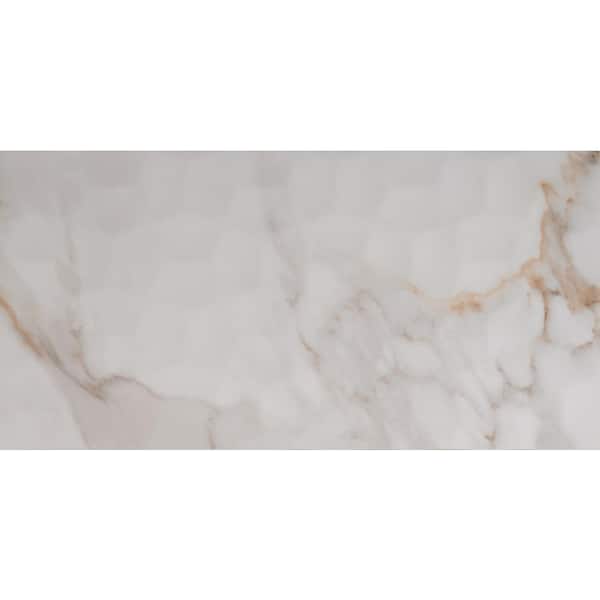 MSI Calacatta Spider 10 in. x 16 in. Matte Ceramic Wall Tile (1.11 sq. ft./Each)