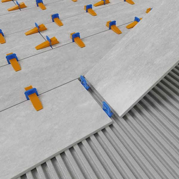 Xtreme Blue 3/16 in.Clip, Part A of 2-Part Tile Leveling System 500-Pack