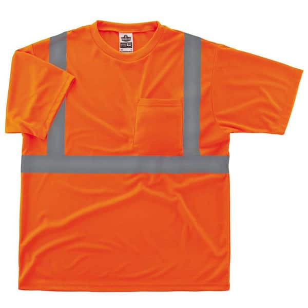 GloWear 8289 Large Hi Vis Orange Type R Class 2 T-Shirt