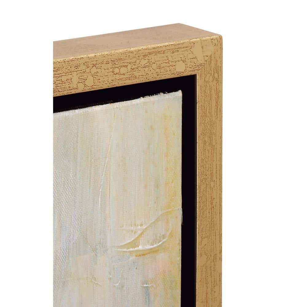 Motivational Abstract Quote Canvas Art for Kids' Nursery, 39" Gold Frame