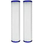 Pleated Poly Whole House Cartridge (2-Pack)