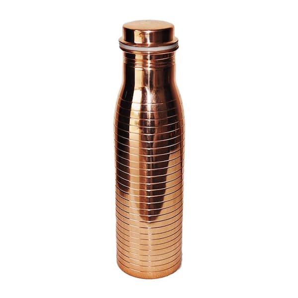 New Hammered Copper Flask Ayurveda Copper Water Bottle Indian Best Copper 