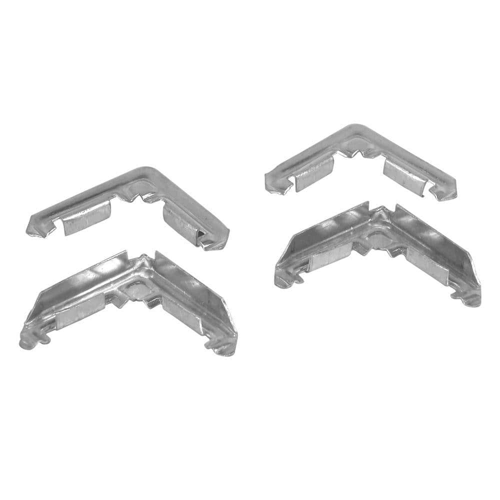 PrimeLine Screen Frame Corners for 1/2 in. Lip Frame , Stamped