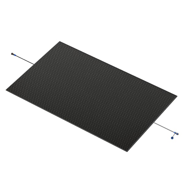 BOZTIY 30 in. x 48 in. Heated Snow Mat Melting Mats Entrance Snow Melting Mat Anti-Slip Stair Heat Mat for Snow Removal