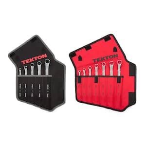 45-Degree Offset Box End Wrench Set, 12-Piece (1/4-13/16 in., 6-19 mm) - Pouch