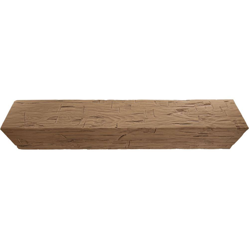 Toffee Faux Wood Hand Hewn L-Beam Ceiling Beam
