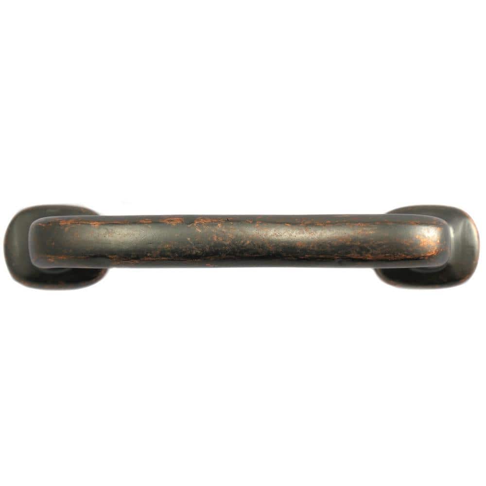 Antique Copper 3" Rustic Industrial Bar Pull Handle
