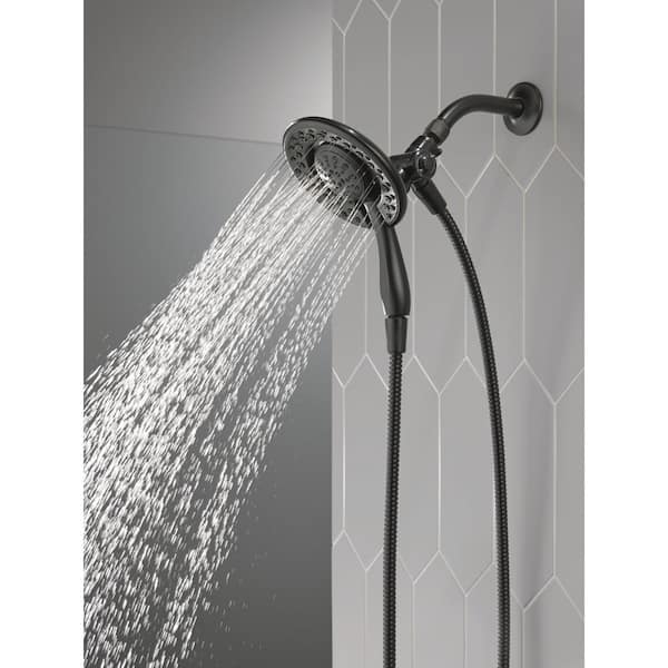 Delta In2ition 4-Spray Patterns 1.75 GPM 6.13 in. Wall Mount Dual 