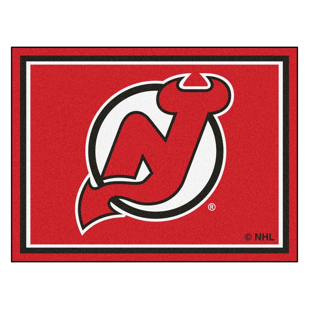 FANMATS NHL New Jersey Devils Black ft. x 10 ft. Indoor Area Rug 17519  The Home Depot