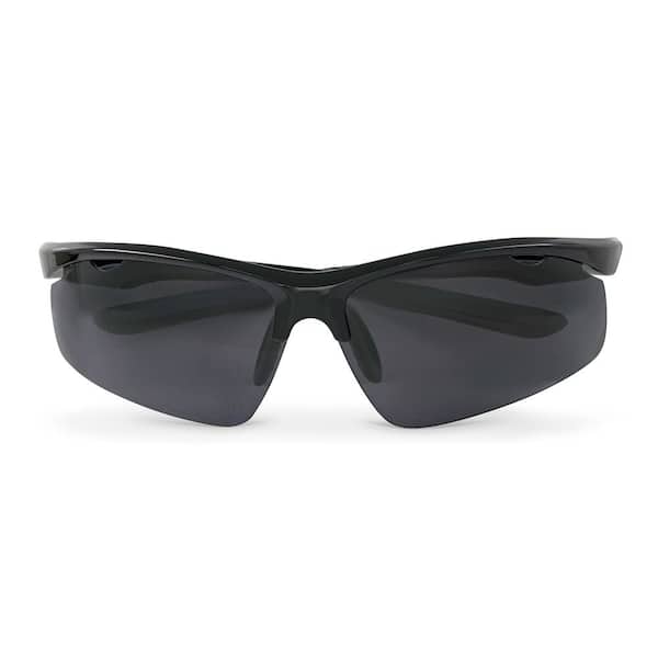 Polarized M Frame Vented Black with Gray Accent Sunglasses