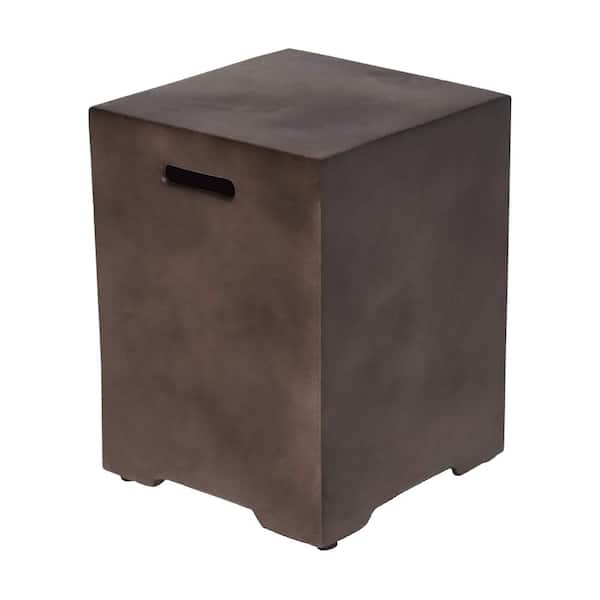Royal Garden Gas Tank Stool Cover in Brown